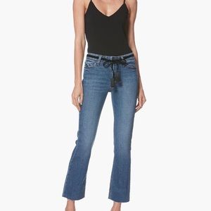 Paige Vintage Colette Cropped Flare Jeans Size 25